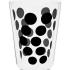 Szklanka 350 ml z podwójnymi ściankami (czarna) Dot Zak! Designs