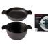 Zestaw żeliwnych naczyń: garnek (różna pojemność) + patelnia Master Skeppshult 