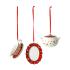 Ozdoby choinkowe, serwis (3 szt., biało-czerwone) Toy‘s Delight Decoration Villeroy & Boch