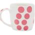 Porcelanowy kubek (różowy) Dot Zak! Designs