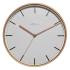 Zegar ścienny mały (biało-miedziany) Company Nextime