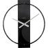Zegar ścienny (czarny) Carl Nextime
