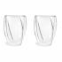 Komplet szklanek (2 szt.) z podwójnymi ściankami (300 ml) Cristallo Vialli Design