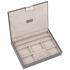 Pudełko na biżuterię z pokrywką (brązowoszare) Classic Stackers