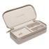 Etui podróżne na biżuterię prostokątne, średnie (taupe) Stackers