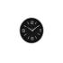 Zegar ścienny (czarny) Shuwan Nextime
