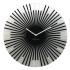 Zegar ścienny (czarny) Sticks Nextime