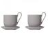 Zestaw 2 filiżanek (szarych) Ro Blomus
