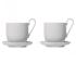 Zestaw 2 filiżanek (jasnoszarych) Ro Blomus