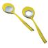 Łyżki do sałaty (żółte) Glomour Bugatti