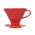 Drip ceramiczny V60-02 (czerwony) Hario
