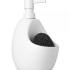 Matowy dozownik do mydła lub płynu z gabką (biały) Joey Umbra