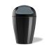 Kosz na śmieci (czarny) Del XS Koziol