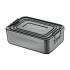 Pojemnik na lunch szary (18 x 12 cm) Kuchenprofi