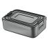 Pojemnik na lunch szary (23 x 15 cm) Kuchenprofi