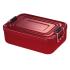 Pojemnik na lunch czerwony (23 x 15 cm) Kuchenprofi