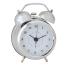 Budzik srebrny (20 cm) Wake Up Nextime