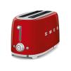 Toster na 4 kromki (czerwony) 50's Style SMEG