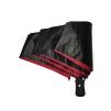 Parasol anty UV automatyczny, składany (czarno-czerwony) Smati 